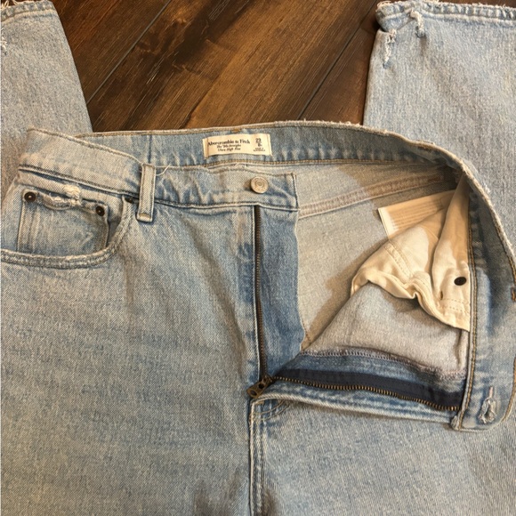 Abercrombie and Fitch the 90s straight ultra high rise jeans size 29/8r trendy - Picture 4 of 5